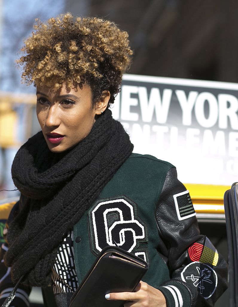 Couleur caramel cheveux afro