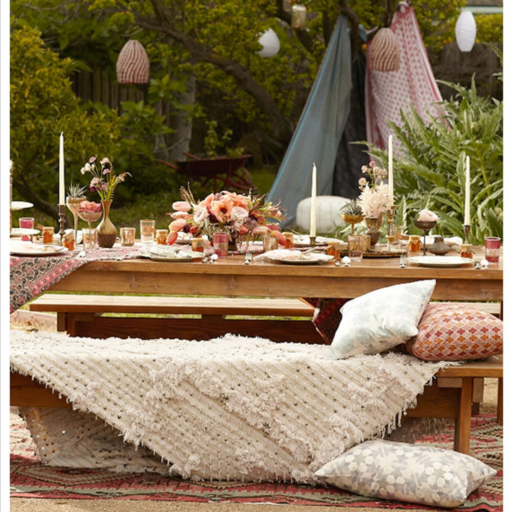 Aménager son jardin façon glamping elle décoration