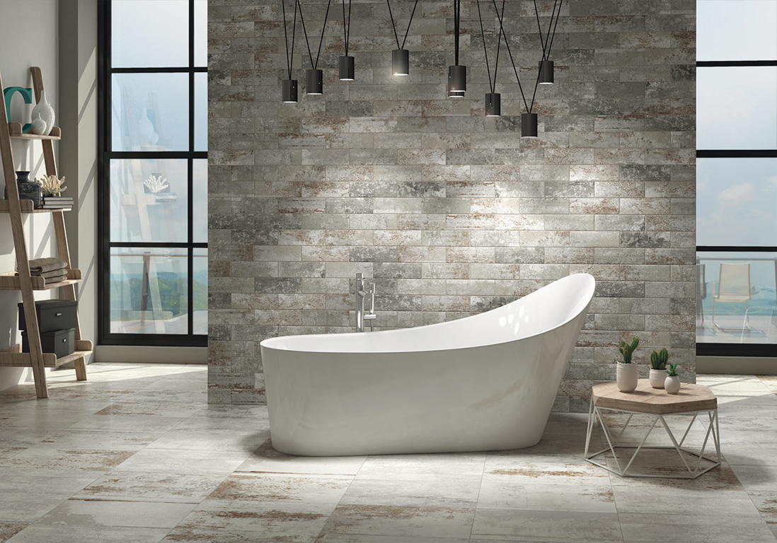 Salle de bains : 15 sols qui font la différence elle décoration