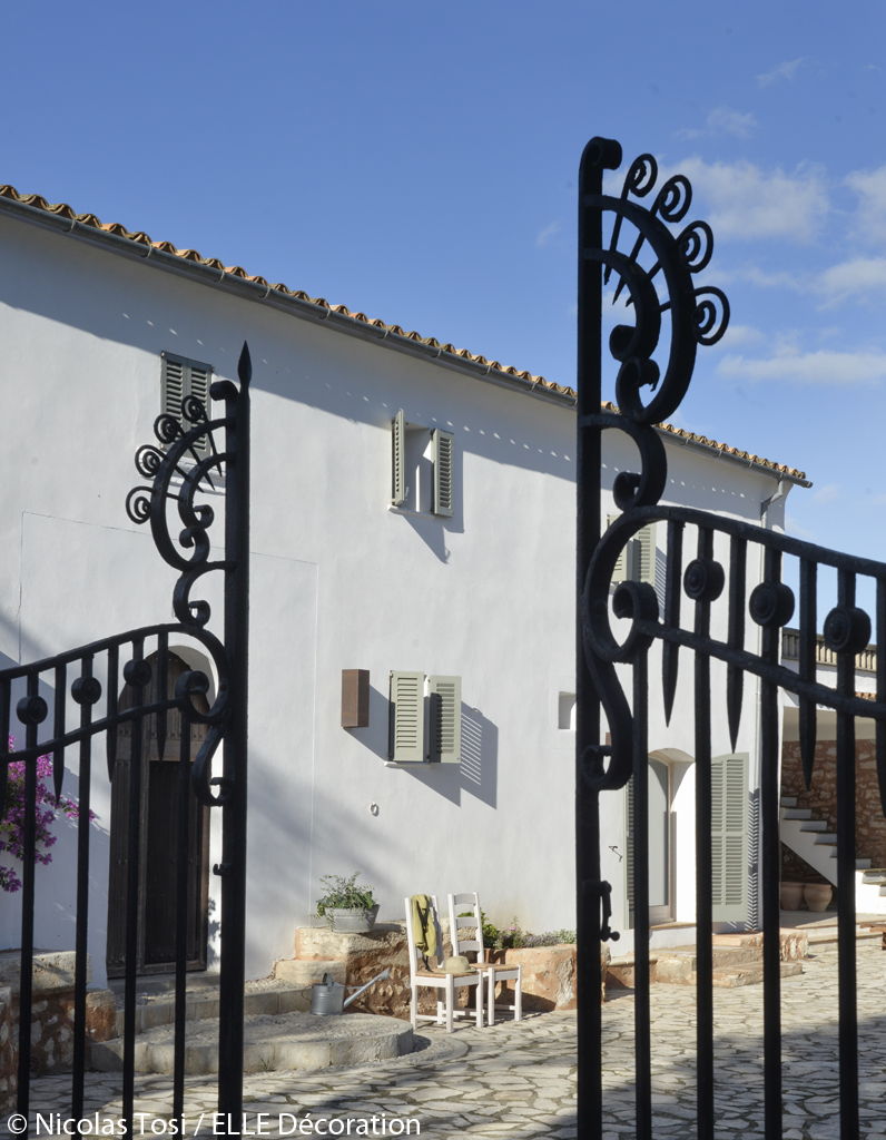 Dans une maison de rêve à majorque... elle décoration