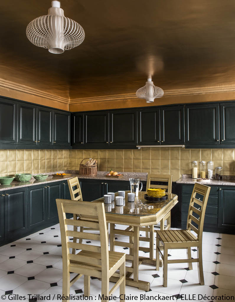 Peindre murs en bleu et vert dans appartement : sympa l ...