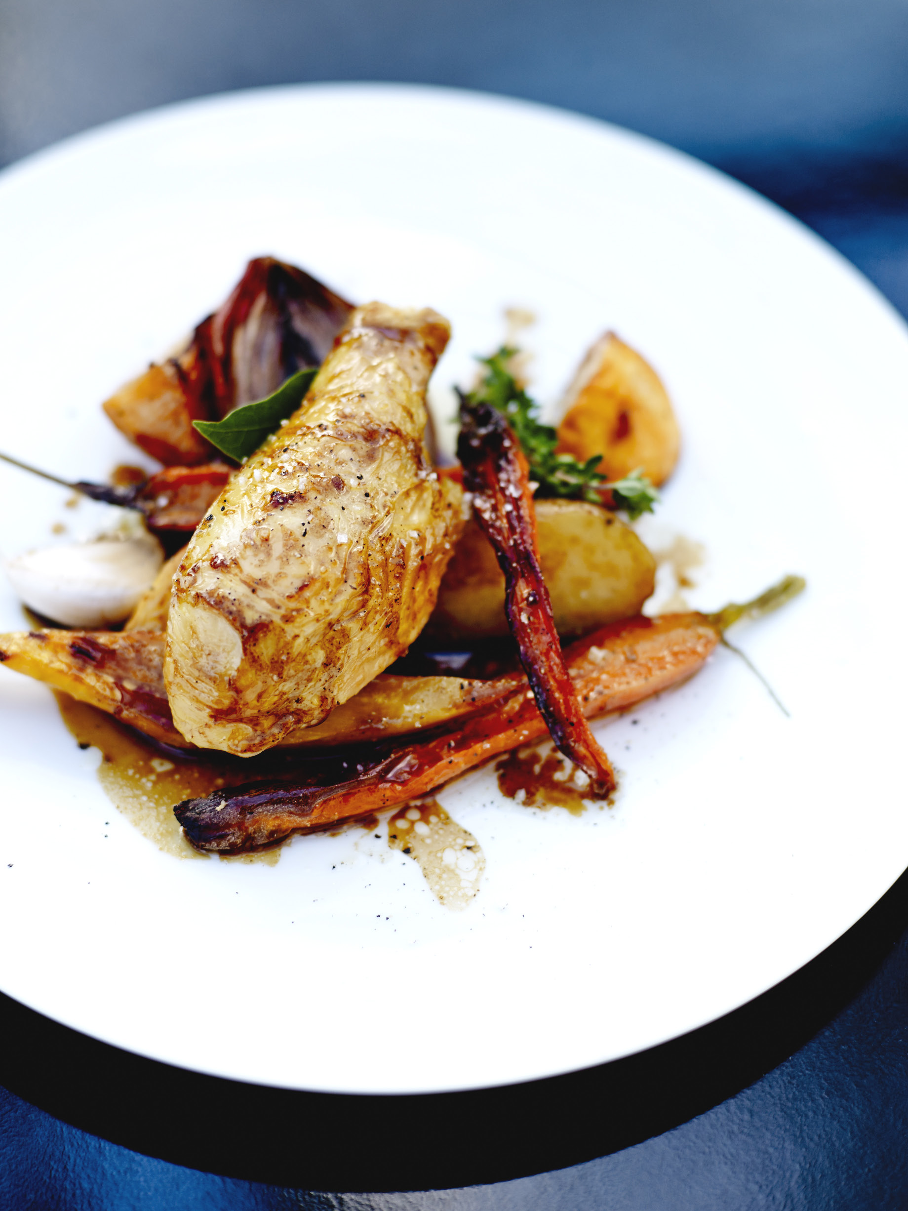 Poulet Aux Légumes Grillés Pour 4 Personnes - Recettes Elle à Table