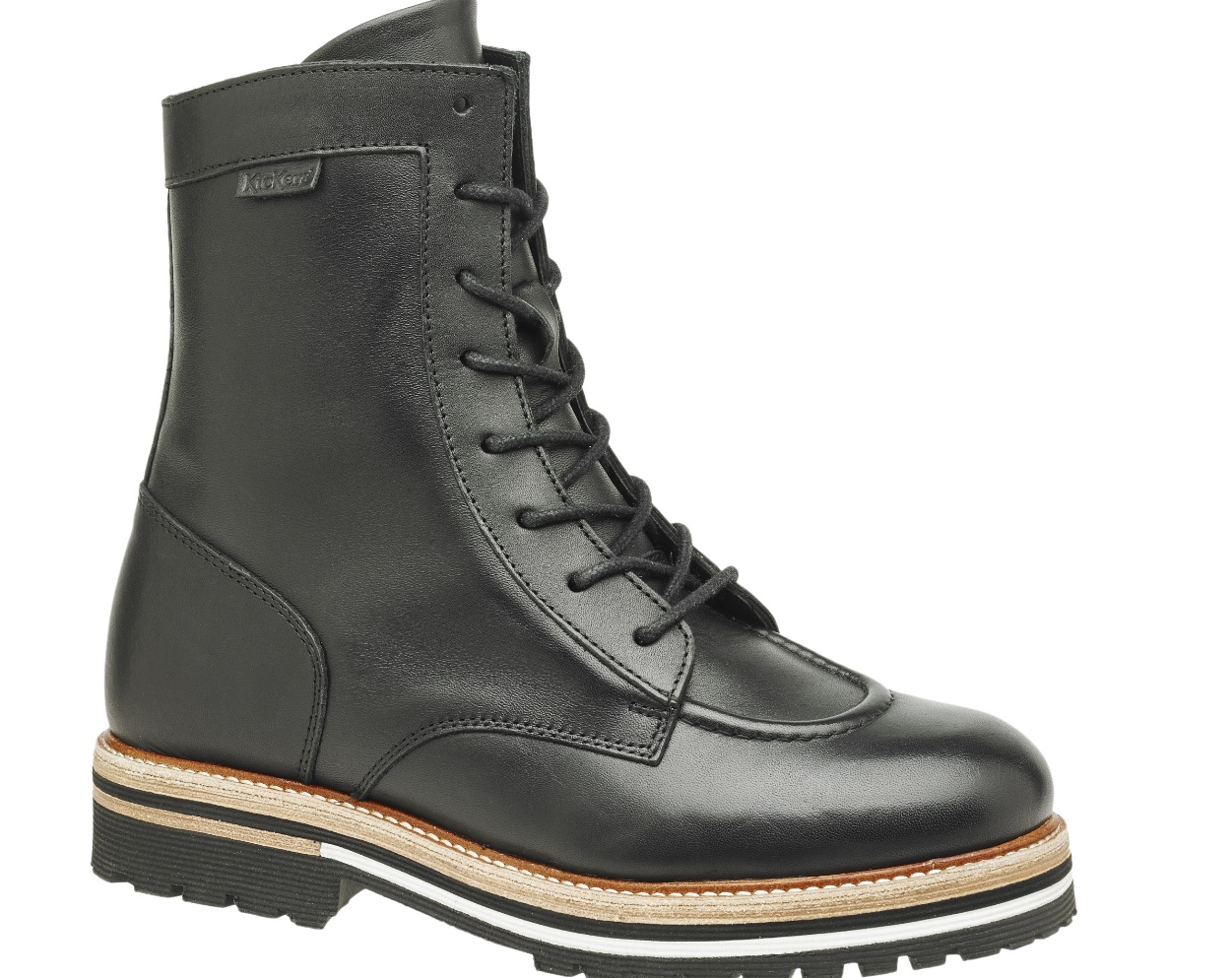 bottines noires kickers