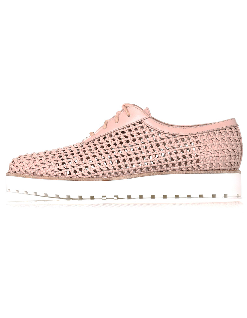 derbies perforées femme