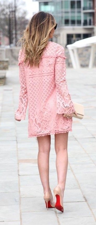 quelle chaussure avec robe rose pale