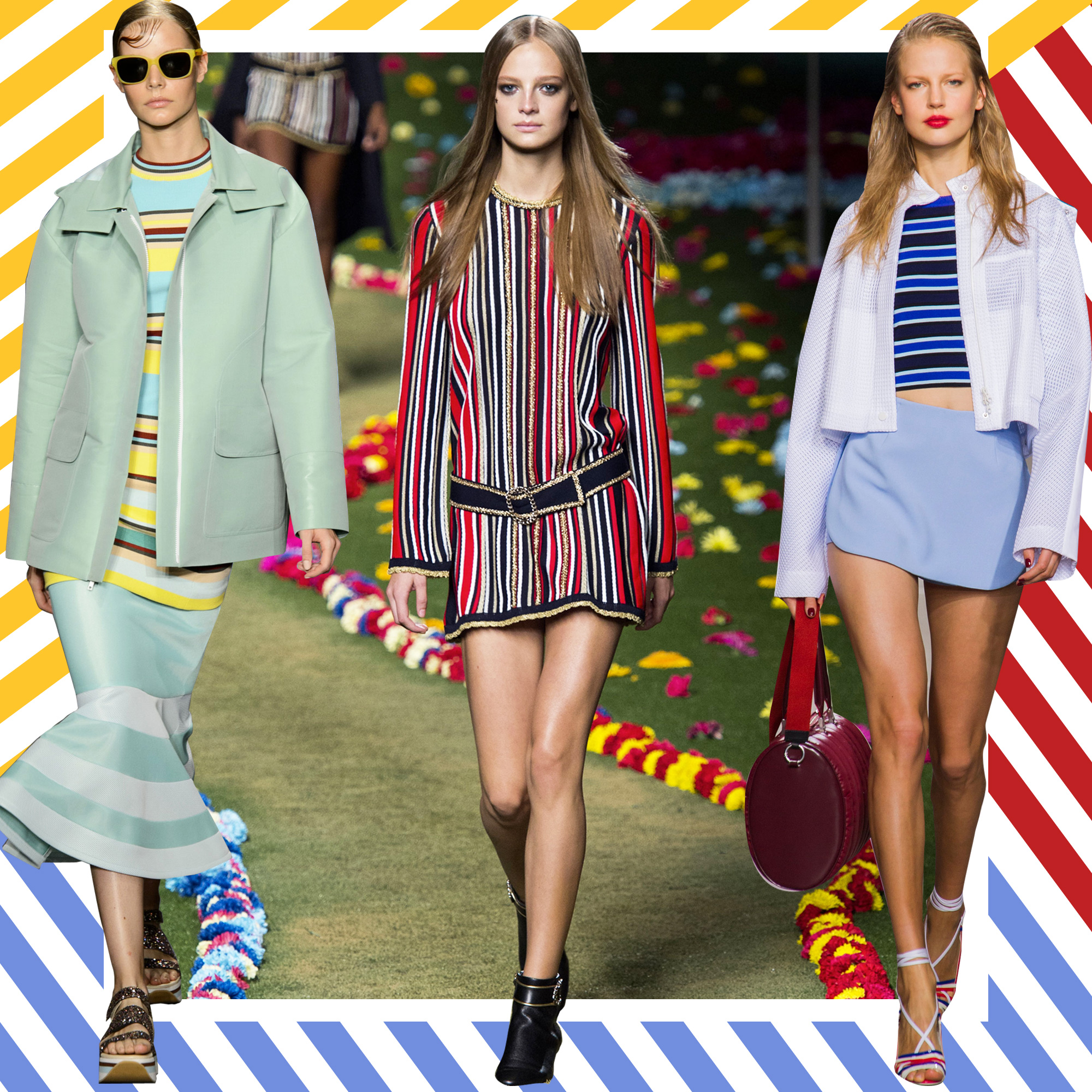 Rayure comment porter des rayures Elle