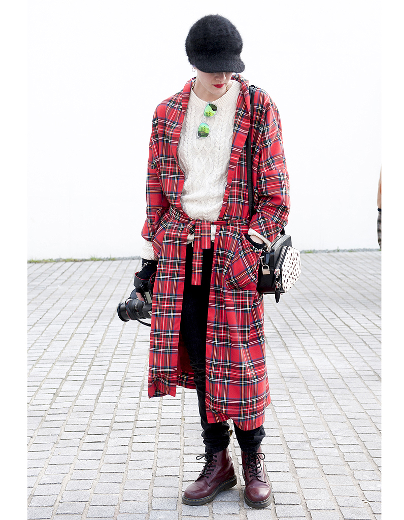 Le tartan Street style elles portent déjà les tendances de la